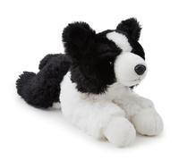 Zappi Co Border Collie Plush Toy (30cm) - Lovable, Sheepdog Soft, Eco-Friendly, Kid's Best Friend for Comfort and Play, Recycled