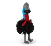 Zappi Co Cassowary Plush Toy (20cm Height) - Soft, Huggable Safari Companion, Eco-Friendly, Perfect for Young Animal Lovers, 100% Recycled