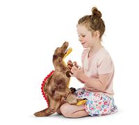 Zappi Co Children's Realistic Lifelike Large Plush Toy - Soft & Cuddly Stuffed Animal for Boys and Kids (53cm Length) (Spinosaurus)
