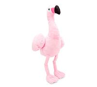 Zappi Co Children's Realistic Lifelike Large Plush Toy - Soft & Cuddly Stuffed Animal for Boys and Kids (64cm Height) (Flamingo)
