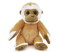 Zappi Co Children's Soft Cuddly Plush Toy Animal - Perfect Perfect Soft Snuggly Playtime Companions for Children (12-15cm /5-6") (Gibbon)
