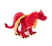 Zappi Co Childrens Stuffed Soft Cuddly Large Plush Toy Lifelike Stuffed Animal for Boys Kids (43cm Length) (Dragon Red)