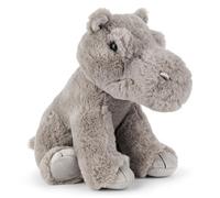 Zappi Co Hazel the Hippo Plush Toy River Horse (22cm) River Horse Pal - Soft, Cuddly, 100% Recycled - Chunky Water Friend