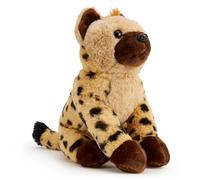Zappi Co Hilda the Hyena Plush Toy Laughing Hyena (22cm) Laughing Pal - Soft, Cuddly, 100% Recycled - Quirky African Companion