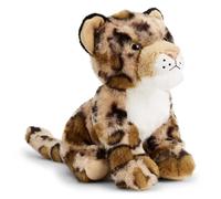 Zappi Co Layla the Clouded Leopard Plush Toy Cloudie (22cm) Spotted Pal - Soft, Cuddly, 100% Recycled - Rare Beauty Companion