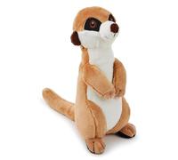 Zappi Co Meerkat 20 cm Plush Toy Realistic Soft Cuddly Animal, Detailed & Lifelike, Fun for Play & Display, Featured on TikTok (20cm Length)