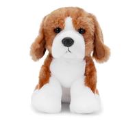 Zappi Co Miles the Beagle Plush Toy Dog (22cm) Beagle Buddy - Soft Cuddly Recycled - Playful Pup Pal