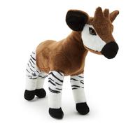 Zappi Co Okapi Plush Toy (35cm) - Unique, Cuddly Safari Toy, Eco-Friendly, Fascinating for Curious Kids, Made from Recycled Material