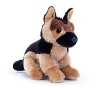 Zappi Co Palm Pups German Shepherd Dog Plush Toy (20cm) - Soft, Cuddly, 100% Recycled - Loyal Guardian Friend