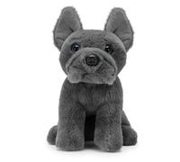 Zappi Co Pierre the French Bulldog Plush Toy Frenchie (22cm) Frenchie Fella - Soft Cuddly Recycled - Compact Loyal Companion