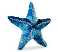Zappi Co Plush Children's Stuffed Soft Cuddly Plush Toy-Part of Safari Animals Collection, Perfect for Kids (25cm Length) (Blue Starfish)