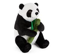 Zappi Co Plush Children's Stuffed Soft Cuddly Plush Toy-Part of Safari Animals Collection, Perfect for Kids (20cm Height)(Panda)