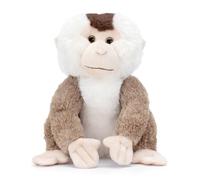 Zappi Co Plush Pig-Tailed Macaque Toy (22cm Length) Stuffed Soft Cuddly Eco Friendly Animals Collection For New Born Child First Kid