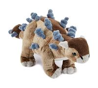 Zappi Co Ultra Soft Ankylosaurus Dinosaur Plush Toy (32cm Depth) - Safari Collection, Perfect for Kids, Realistic Lifelike