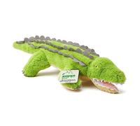 Zappi Co Ultra Soft Crocodile Plush Toy (38cm Length) - 100% Recycled, Eco-Friendly, Newborn Gift, Realistic Lifelike