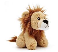 Zappi Co Ultra Soft Lion Plush Toy (20cm Length) - 100% Recycled, Eco-Friendly, Newborn Gift, Realistic Lifelike