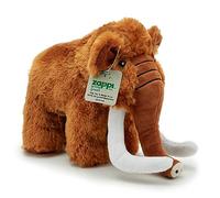 Zappi Co Ultra Soft Mammoth Plush Toy (23 cm Length) - 100% Recycled, Eco-Friendly, Newborn Gift, Realistic Lifelike