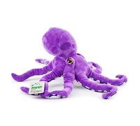 Zappi Co Ultra Soft Purple Octopus Plush Toy (35cm Length) - 100% Recycled, Eco-Friendly, Newborn Gift, Realistic Lifelike
