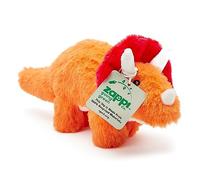 Zappi Co Ultra Soft Triceratops Dinosaur Plush Toy (24 cm Length) - 100% Recycled, Eco-Friendly, Newborn Gift, Realistic Lifelike