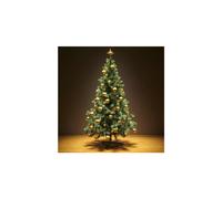 Zaprix CHRISTMAS TREE WITH STAND BUSHY ARTIFICIAL XMAS TREE 7FT/210cm