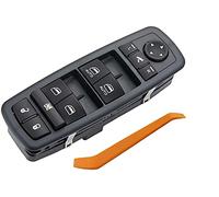 ZAPSOTS Master Power Window Switch for 2012-2015 Chrysler Town & Country,2012-2015 Dodge Grand Caravan,2013-2015 Dodge Ram 1500 2500 Front Left Driver Side Control switches.68110867AB(Green Light)