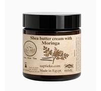 ZAptieka Moringa Face Cream for Women and Men, 60 ml | Nourishing hydrating moisturiser. Antioxidant rich day and night cream with shea butter for smooth skin.