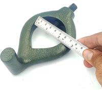 ZAPTON Durable Cast Iron Lathe Dog - Bent Style (2") for Precision Machining