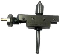 ZAPTON Improved Taper Turning Attachment With Revolving Live Center For Lathe Machine-metric (Morse Taper MT1)