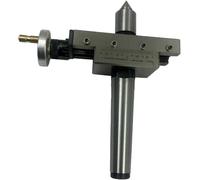ZAPTON Improved Taper Turning Attachment With Revolving Live Center For Lathe Machine-metric (Morse Taper 3mt)