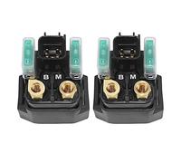 ZAPYVET 1/2 Pcs Motorcycle Starter Solenoid Relay, for Suzuki, GZ 250 Quadrunner LTF 250 LTZ250, for Marauder, VZ 800 Intruder VL 800 VL1500 Motorcycle Relay(2 pcs)