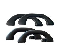 ZAPYVET 1/4PCS Black Front Rear Upper Ceiling Grab Handle, for VW, Polo 5 6R GTI, Passat B7, R-Line, for Skoda, for Octavia, 3 A7 RS 6R0857607 1K8857607 Car Roof Grab Handle(1Set-4PCS)