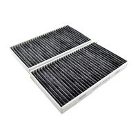 ZAPYVET 1 Pair Cabin Activated Carbon Deodorizing Layer, for Chevrolet, Silverado Suburban Tahoe,for GMC, Sierra Yukon Car Air Filter