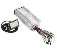 ZAPYVET 1000W Electric Bike Brushless Motor Kit, Waterptoof LCD Meter 36-60V Aluminum Alloy Electric Bike Brushless Motor Controller DIY Kit Electric Scooter Controller