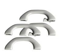 ZAPYVET 1x/4x Gray Car Interior Roof Upper Ceiling Grab Handle, for VW, Polo 5 6R, Jetta 6, Passat B7 2011-2015, for Skoda, for Octavia, 3 A7 561857607 Car Roof Grab Handle(1Set-4PCS)