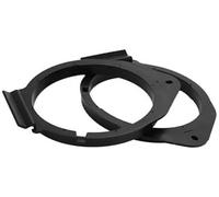 ZAPYVET 2 Pcs Speaker Spacer Ring Tweeter Adapter, for GMC Yukon 2015-2022 Waterproof, for 6x9#39;#39; ABS Black Front Speaker Spacer Ring