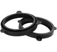 ZAPYVET 2 Pcs Speaker Spacer Ring Tweeter Adapter, for Subaru, forester, 2008-2018 Waterproof, for 6.5#39;#39; ABS Black Front Speaker Spacer Ring