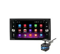 ZAPYVET 2din Car Android Radio Multimedia Player, for Ford, Transit From, for Fiesta, for Focus, Focus2 Galaxy, for Mondeo, Fusion C-Max S-Max Connect Car Multimedia Player System(1G-16G CAM)