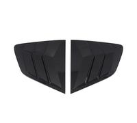 ZAPYVET 2PCS Car Rear Side Window Louvers Shutters Blinds Cover Trim, for NISSAN, for Rogue, for X-TRAIL, for T32 2014-2020 Accessories ABS Car Louver Cover(Black)