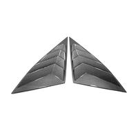 ZAPYVET 2PCS Car Rear Window Shutter Cover Trim, for Hyundai, for Tucson L NX4 2021 Carbon Fiber Louver Side Vent Accessories Car Louver Cover(2PCS Carbon fiber)