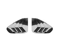 ZAPYVET 2PCS Car Rear Window Shutter Cover Trim, for TOYOTA, for RAV4, 2019 2020 2021 Louver Side Vent Accessories Styling Car Louver Cover(2PCS Carbon fiber)