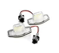 ZAPYVET 2pcs License Plate Lights Assembly For Crv For Odyssey, for JAZZ, for Hrv Frv CR-V Stream 12V SMD Number Lamp Xenon White 6000k Car Number Plate Light Unit