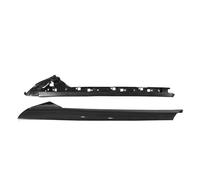ZAPYVET 2PCS Windshield Pillar Trim Panel Molding, for Ford, for Explorer, 2011-2019 Replaces BB5Z7803136AA BB5Z-7803136-AB 926-450/451 Windshield A Pillar Trim(2PCS RIGHT Carbon)
