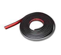 ZAPYVET 300cm Universal Car Rubber Mud Flaps Splash Guard Fender Flare Extension Wheel Eyebrow Trim Protector Door Lip Seal Strip Cover Car Mud Flaps