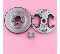ZAPYVET 325 7T Clutch Drum Bearing Assembly Kit, for Husqvarna, 455 460,for Rancher, Chainsaw Part 537291702 537110503 Lawn Mower Clutch Kit