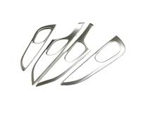 ZAPYVET 4 Pcs/Set ABS Chrome, for Qashqai, for J11 2016-2019 Car Styling Interior Inner Side Door Handle Bowl Trim Car Accessories 4pcs Car Door Handle Trim