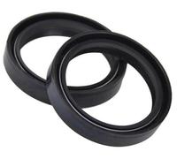 ZAPYVET 46x58x11 Front, fork Suspension Damper Oil Seal Dust Cover, for VICTORY, for Polaris, 8BALL VISION 1730 / ARLEN NESS VISION 1730 Motorcycle Fork Seal Cover(2pcs Oil Seal)