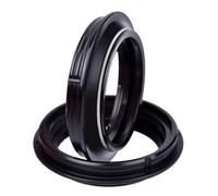 ZAPYVET 47x58x11 Motor Bike Front, fork Suspension Damper Oil Seal Dust Cover, H CR250 CR250R 2Stroke 2007 NSR500 NSR Motorcycle Fork Seal Cover(4pcs seal 4pc cover)