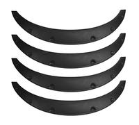 ZAPYVET 4Pcs 2inch Universal Flexible Car Mudguards Mud Splash Guards Mud Flaps Fender Flares Extra Wide Body Wheel Arches Car Mud Flaps