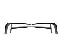 ZAPYVET 4Pcs Car Fog Light Eyebrow Eyelid Cover, for Jetta, MK7 2019-2021 Front Bumper Side Vent Spoiler Splitter Carbon Fiber Fog Light Trim