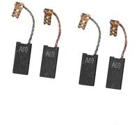 ZAPYVET 4pcs Carbon Brushes 1617014122 1617014138 Enhance The Performance of Power Tools, Electric Motor Carbon Fibrer Brushes Spare Part Power Tool Accessory Brush Holder Assembly